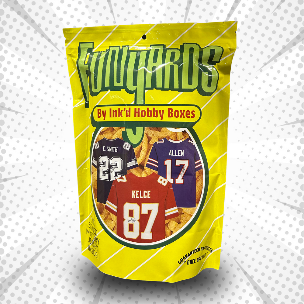 FunYards Autographed Mystery Football Jersey