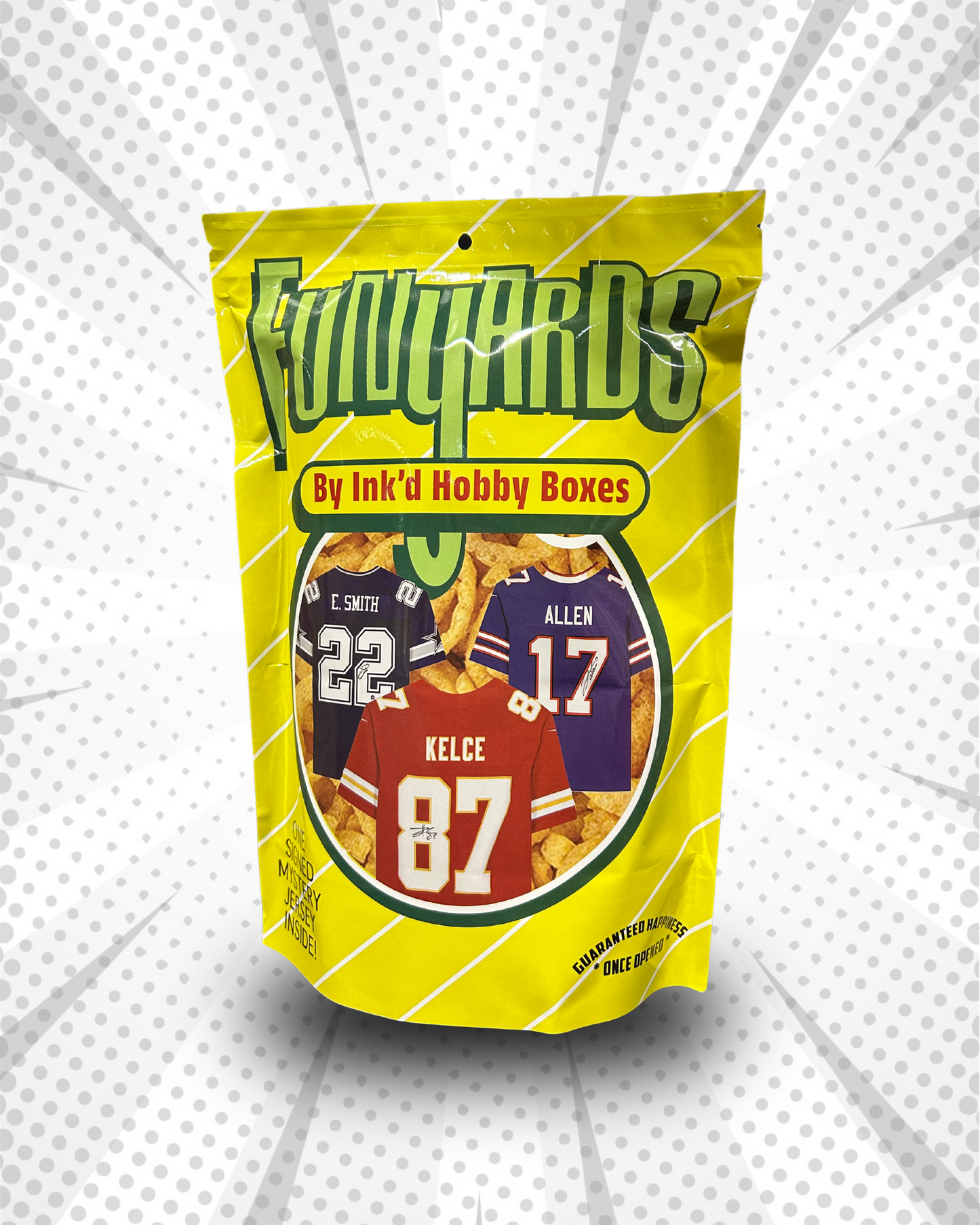FunYards Autographed Mystery Football Jersey