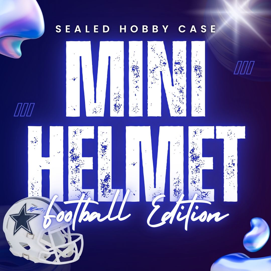 Autographed Mini Helmet Hobby Case (8 Boxes) – INK'd Hobby Boxes