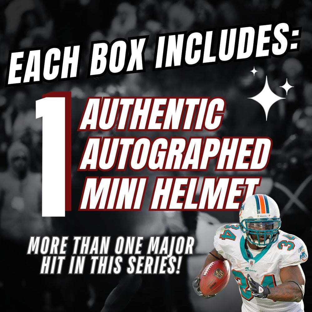 2024 Autographed Mini Helmet Hobby Box