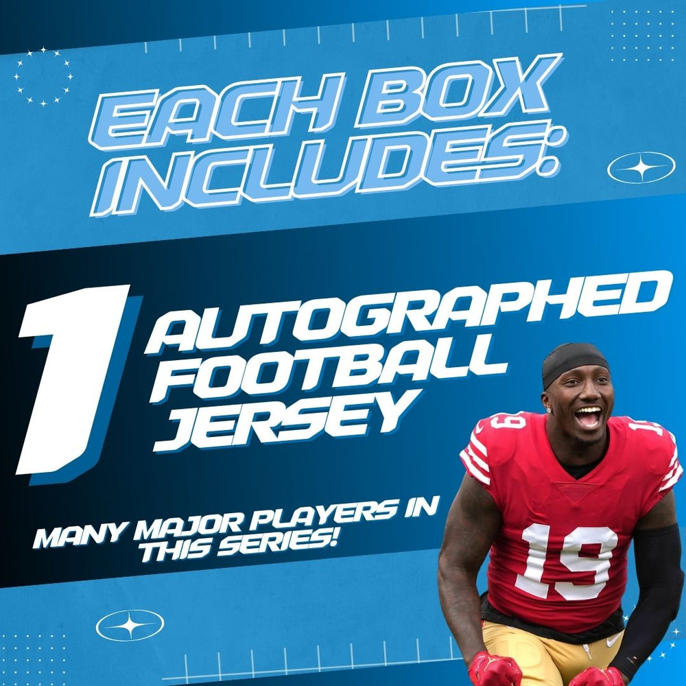 2024 Autographed Football Jersey Hobby Box